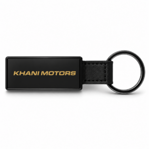 Khani Motors Schlüsselanhänger Leder/Metall